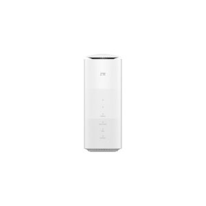 ZTE HyperBox 5G MC801A (WiFi 6) - Trådløs router - WWAN - GigE, LTE - LTE, 802.11a/b/g/n/ac/ax - Dual Band - 3G, 4G, 5G - Hvid