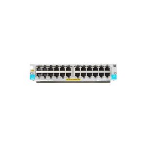 HPE - Ekspansionsmodul - Gigabit Ethernet (PoE+) x 24 - for HPE Aruba 5406R, 5406R 16, 5406R 44, 5406R 8-port, 5406R zl2, 5412R, 5412R 92, 5412R zl2