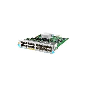HPE - Ekspansionsmodul - Gigabit Ethernet (PoE+) x 12 + Gigabit SFP x 12 - for HPE Aruba 5406R, 5406R 16, 5406R 44, 5406R 8-port, 5406R zl2, 5412R, 5