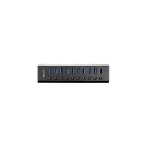 LINDY 10 Port USB 3.0 Hub med tænd/sluk-kontakter