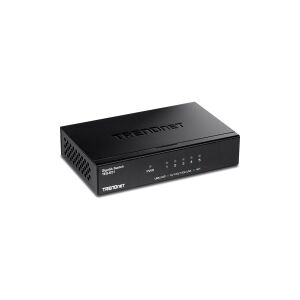 TRENDnet TEG S51 - Switch - 5 x 10/100/1000 - desktop - TAA-kompatibel