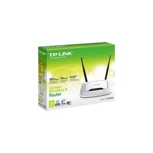 TP-Link TL-WR841N 300Mbps Wireless N Router - - trådløs router - 4-port switch - Wi-Fi - 2,4 GHz