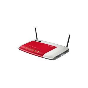 AVM FRITZ!Box 7272 - Trådløs router - DSL-modem - 4-port switch - GigE - Wi-Fi - 2,4 GHz - VoIP telefon adapter (DECT)