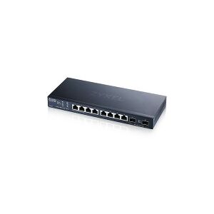 ZyXEL Communications Zyxel XMG1915 Series XMG1915-10E - Switch - administreret, NebulaFLEX cloud - L3 Lite - smart - 8 x 100/1000/2.5G + 2 x Gigabit SFP / 10 Gigabit SFP+ - monterbar på stativ