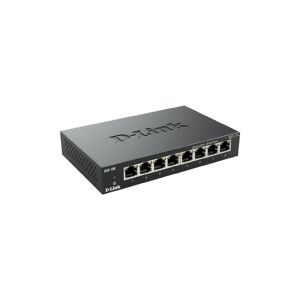 D-Link Systems D-Link DGS 108 - Switch - 8 x 10/100/1000 - desktop