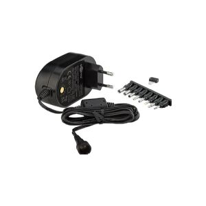 Goobay 59030, Universel, Indendørs, 100 - 240 V, 60 Hz, 27 W, 3, 4.5, 5, 6, 7.5, 9, 12 V