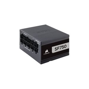 Corsair Microsystems CORSAIR   SF Series SF750 - Strømforsyning (intern) - ATX12V 2.4/ EPS12V 2.92 / SFX12V - 80 PLUS Platinum - AC 100-240 V - 750 Watt - Europa