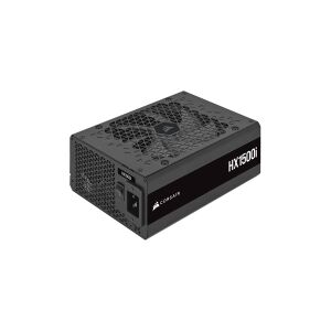 Corsair Microsystems CORSAIR HXi Series HX1500i - Strømforsyning (intern) - ultralav støj - ATX12V 3.0/ EPS12V - 80 PLUS Platinum - AC 100-240 V - 1500 Watt - Europa