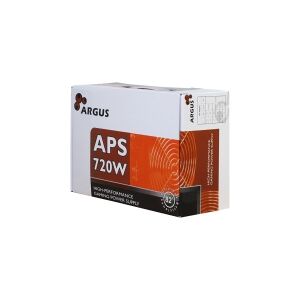 Inter-Tech Elektronik Handels Argus APS-720W - Strømforsyning (intern) - ATX12V 2.31 - AC 115/230 V - 720 Watt - aktiv PFC