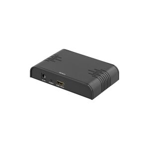 DELTACO HDMI-SCART2 - Video transformer - HDMI - SCART - sort