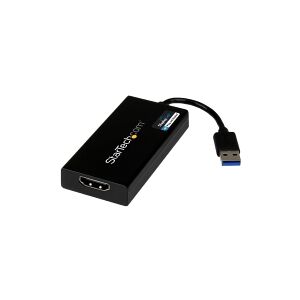 StarTech.com USB 3.0 to HDMI Adapter, 4K 30Hz Ultra HD, DisplayLink Certified, USB Type-A to HDMI Display Adapter Converter for Monitor, External Video & Graphics Card, Mac & Windows - USB to HDMI Adapter (USB32HD4K) - Adapterkabel - TAA-kompatibel - USB 