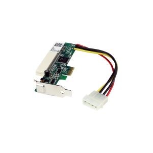 StarTech.com PCI Express to PCI Adapter Card - PCIe to PCI Converter Adapter with Low Profile / Half-Height Bracket (PEX1PCI1) - PCIe x1 til PCI slot adapter