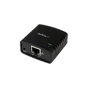 StarTech.com 10/100Mbps Ethernet to USB 2.0 Network Print Server - Windows 10 - LPR - LAN USB Print Server Adapter (PM1115U2) - Udskriftsserver - USB 2.0 - 10/100 Ethernet - sort - for P/N: SVA5H2NEUA