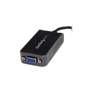 StarTech.com USB to VGA Adapter - 1440x900 - Videoadapter - TAA-kompatibel - USB han til HD-15 (VGA) hun - 7.5 cm - grå - for P/N: MXT101MM
