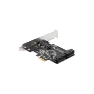 Delock PCI Express Card to 2 x internal USB 3.0 Pin Header - USB-adapter - PCIe 2.0 - USB 3.0 (intern) x 2