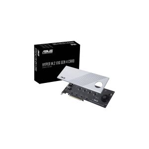 ASUS HYPER M.2 X16 GEN 4 CARD - Interfaceadapter - M.2 - Expansion Slot to M.2 - M.2 Card - PCIe 4.0 x16