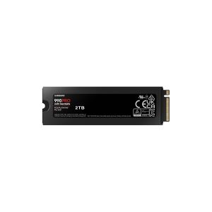 Samsung 990 PRO MZ-V9P2T0GW - SSD - krypteret - 2 TB - intern - M.2 2280 - PCIe 4.0 x4 (NVMe) - 256-bit AES - TCG Opal Encryption 2.0 - integreret kølelegeme