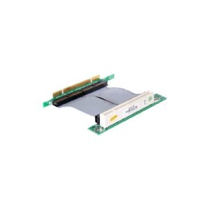 Delock Riser card PCI 32 Bit with flexible cable left insertion - Udvidelseskort