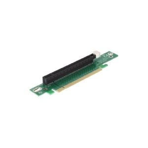 Delock Riser card PCI Express x16 angled 90° left insertion - Udvidelseskort