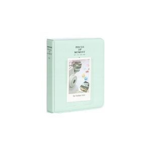 LoveInstant Fotoalbum 64 stk. til Fujifilm INSTAX Mini 12 11 40 9 8 7s EVO LiPlay Link 2 SE / Pastel Green