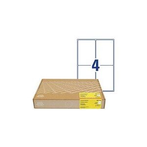 Shippingetiket Avery 99,1x143,5 mm hvid - (300 ark x 4 stk.)