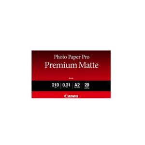 Canon Pro Premium PM-101 - Glat mat - 310 micron - varm hvid tone - A2 (420 x 594 mm) - 210 g/m² - 20 ark fotopapir