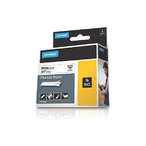 DYMO RhinoPRO - Nylon - hvid - Roll (1.9 cm x 3.5 m) 1 kassette(r) fleksibel tape - for DYMO ILP219  Rhino 4200, 6000, 6000 Hard Case Kit  RhinoPRO 3