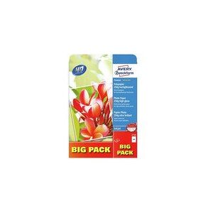 Fotopapir Avery Premium A4 hvid 250g glossy - til inkjet - (40 ark)