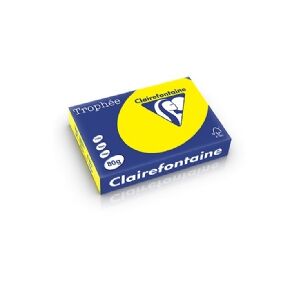 Clairefontaine Farvet papir Trophée, A4, 80g, almueblå 1774, pakke a 500 ark