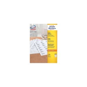 Avery Copier Labels - Permanent klæbemiddel - hvid - 36 x 70 mm 2400 etikette(r) (100 ark x 24) adresseetiketter