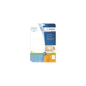 HERMA Premium - Selv-klæbende - hvidmatteret - 99.1 x 93.1 mm 150 etikette(r) (25 ark x 6) adresseetiketter