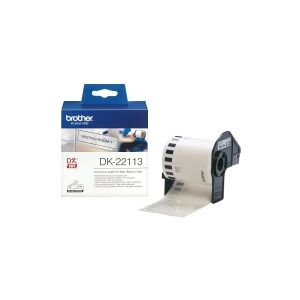 Brother DK-22113 - Klar - Rulle (6,2 cm x 15,2 m) film - for Brother QL-1050, 1060, 1110, 500, 550, 560, 570, 580, 600, 650, 700, 710, 720, 820