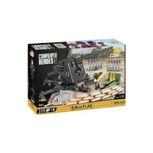 COBI COH cannon 8.8cm+accessories 225 kl 3047