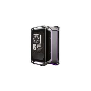 Cooler Master Cosmos C700M - Tower - udvidet ATX - sidepanel med vindue (hærdet glas) - ingen strømforsyning - grå, sort, sølv - USB/Lyd