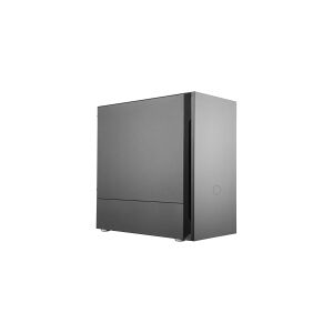 Cooler Master Silencio S400 - Tower - micro-ATX - ingen strømforsyning (ATX / PS/2) - sort - USB/Lyd