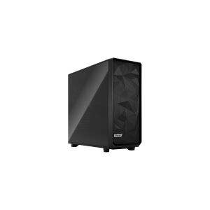 Fractal Design Meshify 2 XL - Tower - forstærket forlænger ATX - sidepanel med vindue (hærdet glas) - ingen strømforsyning (ATX) - sort - USB/Lyd