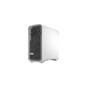 Fractal Design Torrent Compact - Tower - udvidet ATX - ingen strømforsyning (ATX) - hvid TG klar tone - USB/Lyd