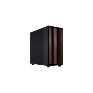 Fractal Design North XL - Tower - udvidet ATX - ingen strømforsyning (ATX) - charcoal black - USB/Audio/Mic