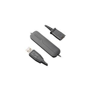 Plantronics DA40 - USB AUDIO PROCESSOR - Corded USB-to-headset adapter brings superior call clarity for PC calling.