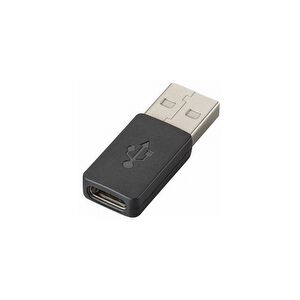 Plantronics Poly - USB adapter - 24 pin USB-C (hun) til USB (han) - for Blackwire C3210 USB-C, C3215 USB-C, C3220 USB-C, C3225 USB-C