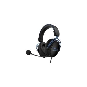 Kingston Technology HyperX Cloud Alpha S - Headset - fuld størrelse - kabling - 3,5 mm jackstik - sort