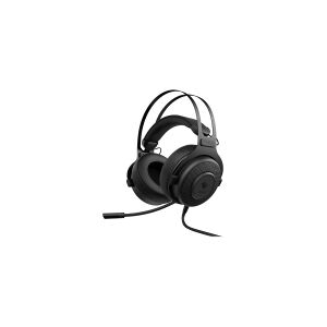 OMEN by HP Blast - Headset - fuld størrelse - kabling - USB - skygge sort - for HP 21  Pavilion 24, 27, 32, TP01  Pavilion Laptop 13, 14, 15