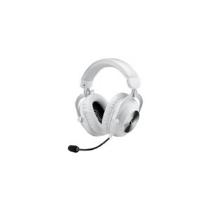 Logitech G Pro X 2 - Headset - fuld størrelse - LIGHTSPEED - trådløs - støjisolerende - hvid