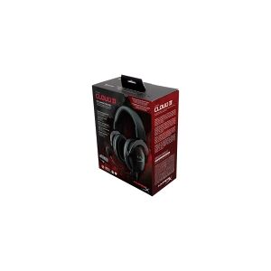 Kingston Technology HyperX Cloud II Gaming - Headset - fuld størrelse - kabling - 3,5 mm jackstik - Gunmetal (Sort/Sølv)