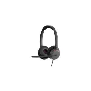 Sennheiser EPOS IMPACT 860T ANC - Headset - på øret - kabling - aktiv støjfjerning - USB-C - Certified for Microsoft Teams