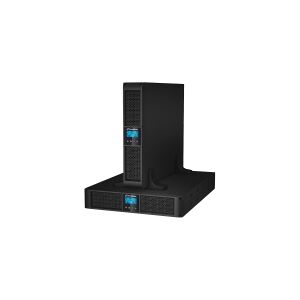 BlueWalker PowerWalker VI 3000RT LCD - UPS - AC 220/230/240 V - 2.7 kW - 3000 VA - 9 At - RS-232, USB - output-stikforbindelser: 9 - 2U - 19 - sort