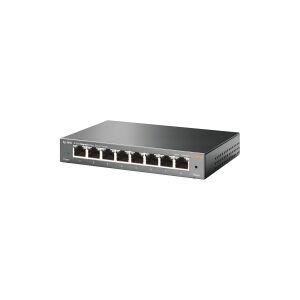 TP-LINK JetStream TL-SG108E Easy Smart Switch - Switch - Unmanaged - 8 x 10/100/1000 - desktop v1.0