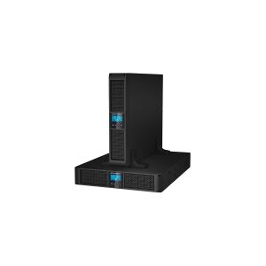 BlueWalker PowerWalker VFI 3000RT LCD - UPS - 2.7 kW - 3000 VA - 9 At - RS-232, USB - output-stikforbindelser: 9 - 2U - 19 - sort