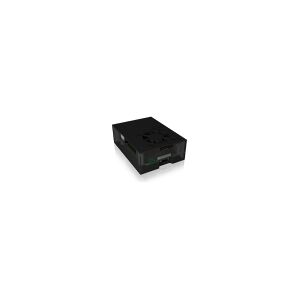 RaidSonic Technology ICY BOX IB-RP108, Boks, Raspberry Pi, Raspberry Pi, Anthracit, Sort, Aluminium, Plast, Kina