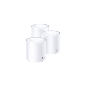 TP-Link Deco X60 - Wi-Fi-system (3 routere) - 1GbE - Wi-Fi 6 - Dual Band